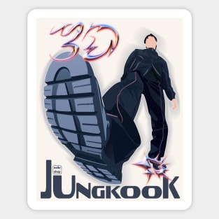 3D jungkook Magnet